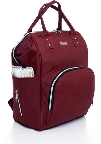 Bag-Z Organizatör Anne Bebek Bakım Sırt Çantası Bordo modelleri