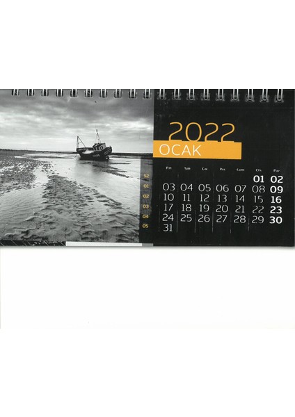 2022 Masa Takvimi 9 x 17 cm Üçgen modelleri