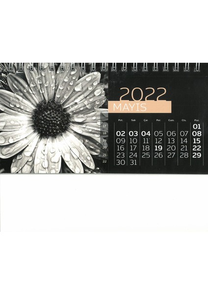 2022 Masa Takvimi 9 x 17 cm Üçgen indirimleri