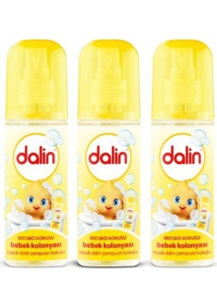 Bebek Kolonyası Çiçek Bahçesi 150 ml x 3 Adet