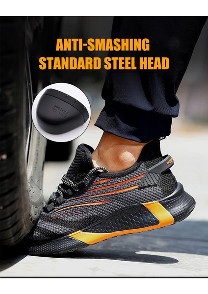 Çelik Burunlu Dayanıklı Unisex Iş Ayakkabısı (Yurt Dışından) fiyatları