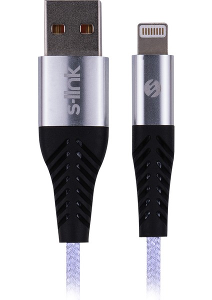 Lightning 3A 1 M Hızlı Şarj SL-STM55 Data ve Şarj Kablo