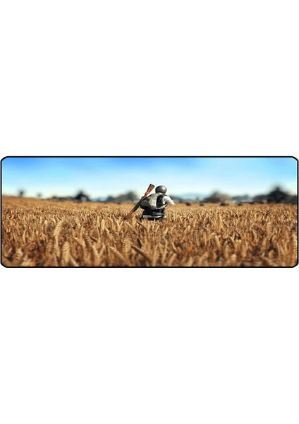 SGE TEKNOLOJİ 70X30 cm Pubg Pusu Dikişli Kaydırmaz Taban Speed Ver. Mouse Pad Oyuncu Gaming