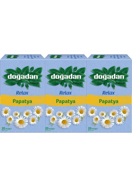 Papatya Çayı 3 x 20'li
