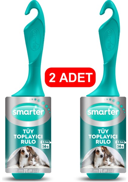 Tüy Toplayıcı Rulo 2 li Set Kedi Köpek
