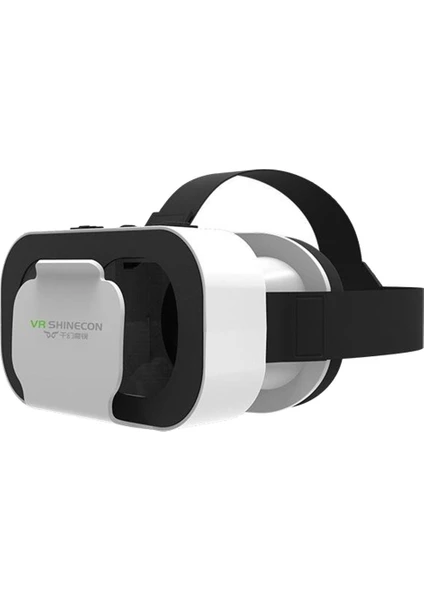 VR SHINECON 3D Vr Shinecon 5.0 Gözlük Sanal Gerçeklik Gözlük 4.7-6.5 Inç Smartphone (Yurt Dışından)