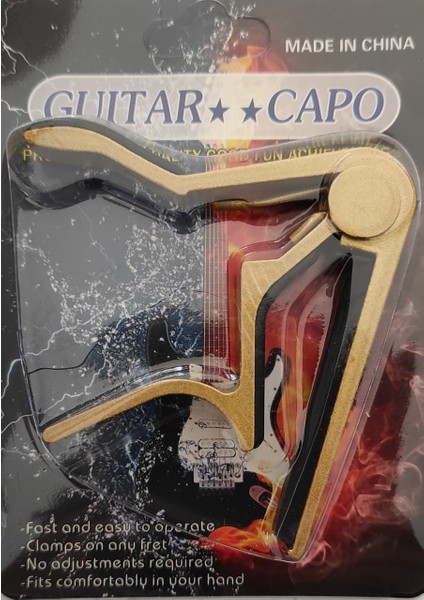 A010YL Gitar Kaposu Sarı