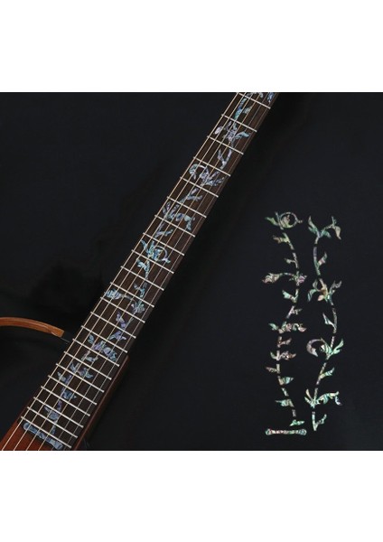 17A64S Fretboard Sticker - Klavye Süsü Yapıştırma Çiçek Dalı