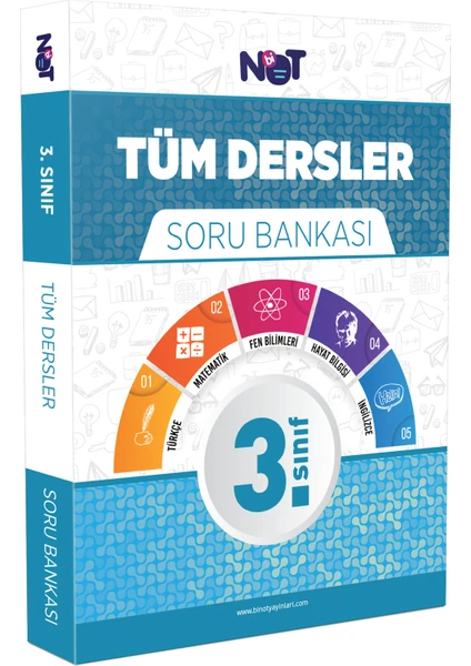 Bi Not Yayınları - 3. Sınıf Tüm Dersler - Soru Bankası