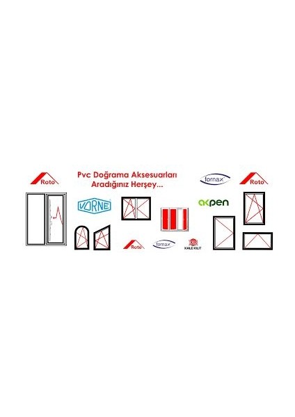 Pvc Kapı Tek Açılım Ispanyolet 15MM 180 cm