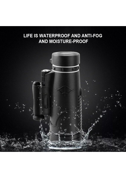 Monoküler Güçlü Hd Teleskop 50X60 Yağmur Geçırmez Yüksek Lens-Bak4 Power Hd Monoküler Yürüyüş Gece Görüşlü Teleskop (Yurt Dışından) indirimleri