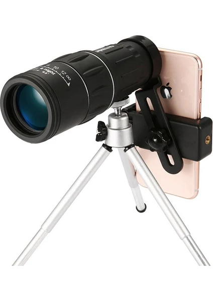 Monoküler Spotting Teleskop Zoom Optik Lens Kaplama Lensler Optik Kapsam Dış Mekan 16 x 52 Çift Odaklı Gece Görüş Cihazı (Yurt Dışından)