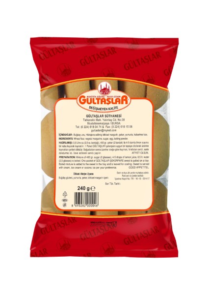 Fındıklı Şekerpare (240gr.x2)