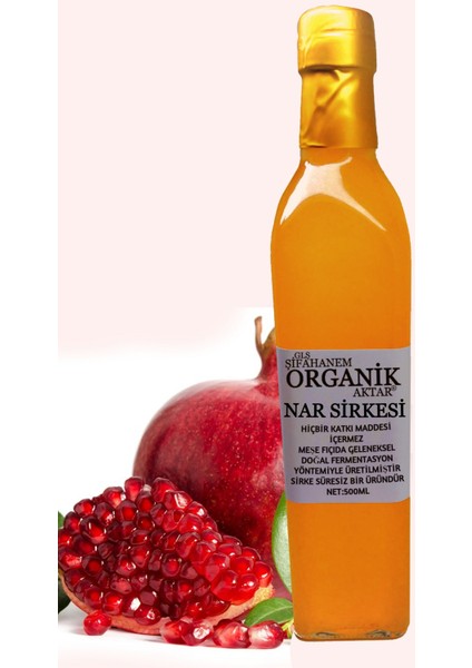 Organik Nar Sirkesi