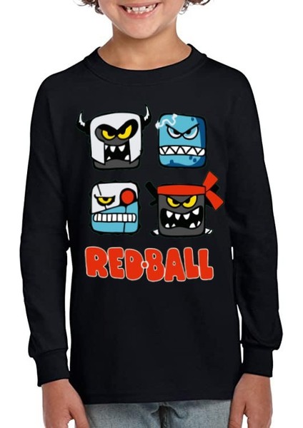 Red Ball Uzun Kol Çocuk Tişört Siyah fiyatları