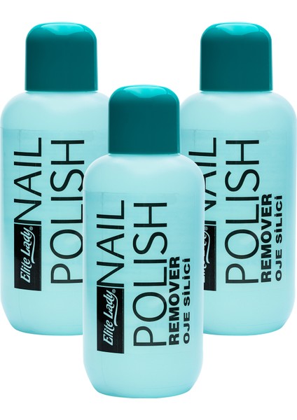 Lady Aseton Güçlü Oje Çıkarıcı Yeşil 200 ml x 3 Adet