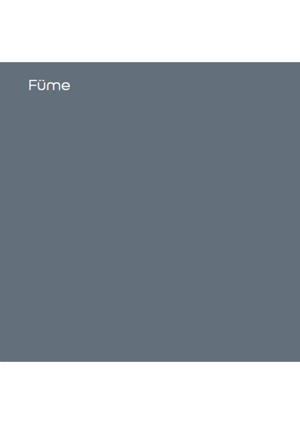 Silikonlu Özel Mat Füme 2,5 Lt (3,5 Kg)
