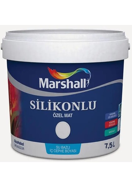 Silikonlu Özel Mat Meteor 7,5 Lt (10 Kg)