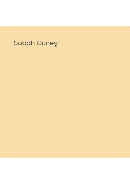 Silikonlu Özel Mat Sabah Güneşi 7,5 Lt (10 Kg)