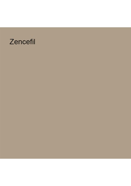 Silikonlu Özel Mat Zencefil 0,75 Lt (1 Kg)