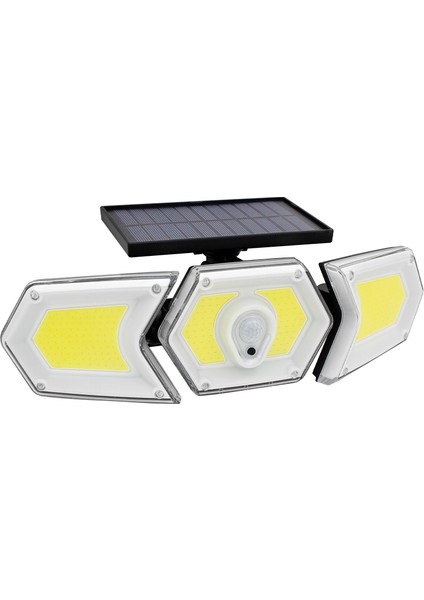 W774B Solar Güneş Enerjılı Cob Ledli 3 Modlu Induksıyon Lambası