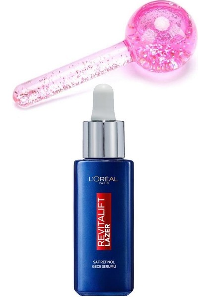 Loreal Paris Retinol Serum Ice Roller + Cilt Bakım Seti