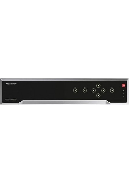 Hıkvısıon DS-8632NI-I8 12MPIX, H265+, 32KANAL Video, 8 HDD Raıd 0,1,5,6,10, UHD 4K 2160P Kayıt, 320MBPS Bant Genişliği, Nvr