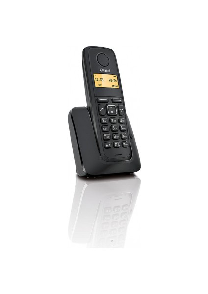 Gıgaset A120 Dect Telsiz Telefon (Siyah) 10 Saat Konuşma, 170 Saat Bekleme, 20 Kişilik Rehber