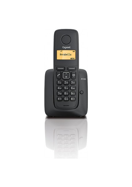 Gıgaset A120 Dect Telsiz Telefon (Siyah) 10 Saat Konuşma, 170 Saat Bekleme, 20 Kişilik Rehber fiyatları