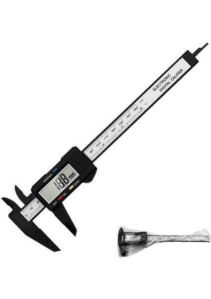 0-150MM Kaliperler LCD Elektronik Dijital Sürmeli Kaliperler Kart Cetvel Mikrometre Ölçüm Aracı Derinlik Hatve Ölçüm Aletleri(Yurt Dışından)