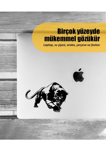 | Jaguar | Araba Laptop Duvar Folyo Sticker 10 x 7 cm