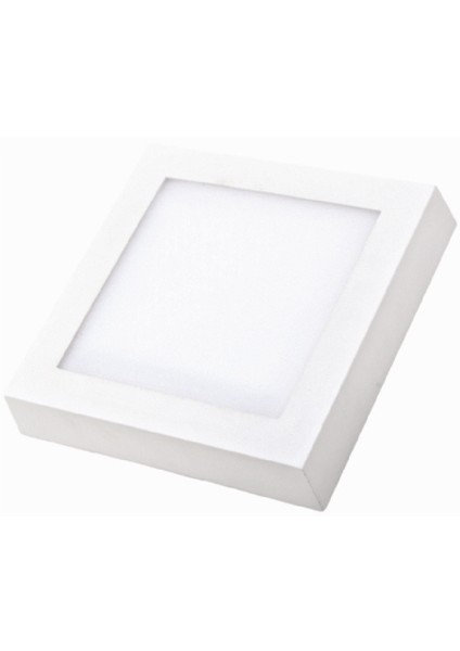 24W Sıva Üstü Kare LED Panel Armatür 6500K (Beyaz)