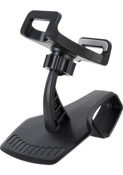 Araba Dashboard Cep Telefonu Tutucu Braketi Sayı Plakalı-Gri (Yurt Dışından)