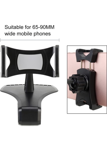 Araba Dashboard Cep Telefonu Tutucu Braketi Sayı Plakalı-Gri (Yurt Dışından) fiyatları