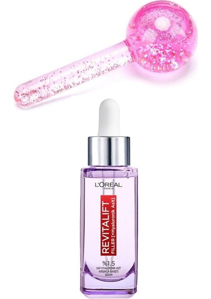 Loreal Revitalift Filler Serum Ice Roller Cilt Bakım Seti