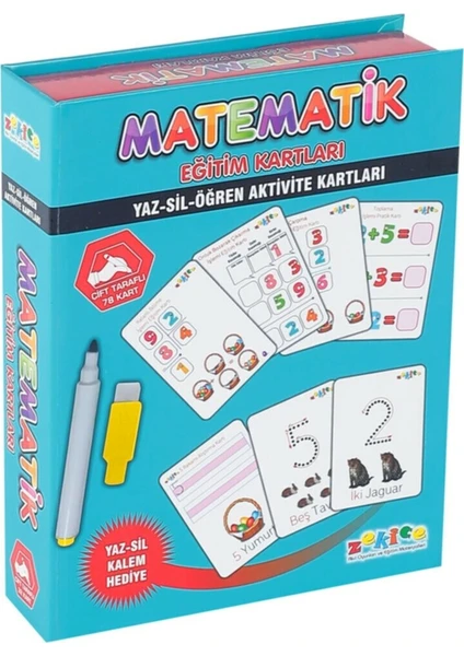 Erken Eğitim Ilk Matematik Eğitim Kartları Yüksek Kalite