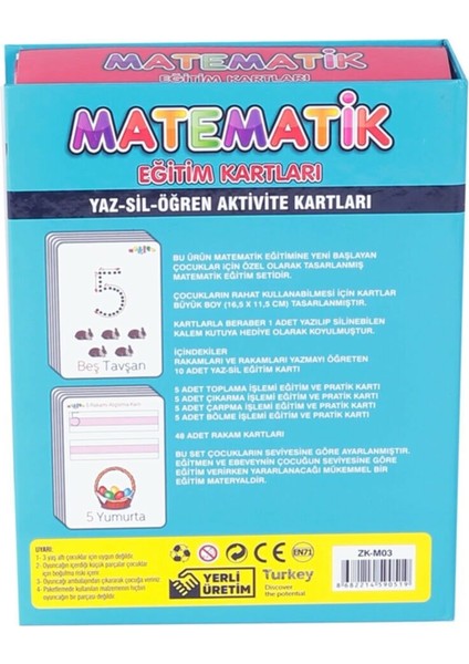 Erken Eğitim Ilk Matematik Eğitim Kartları Yüksek Kalite