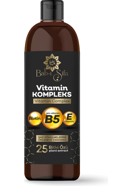 Babı Şifa Bitkisel Vitamin Kompleks Şampuan 400 ml