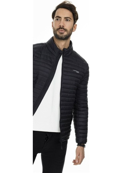 Perry Coat Erkek Şişme Mont Siyah V4