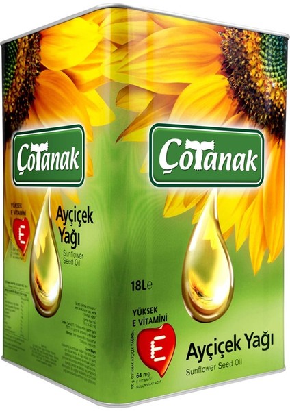Ayçiçek Yağı 18 Lt