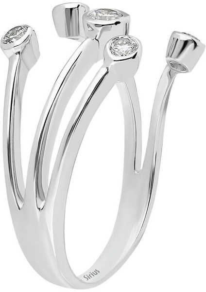 Pırlanta Sevgi Sarmalı Yüzük 0404R0048 fırsatları