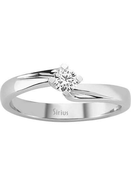 G Renk 0,18 Karat Pırlanta Tektaş Yüzük 0404R0064 fiyatları