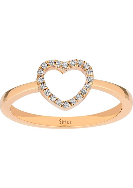 Pırlanta Kalp Yüzük 0405R0014 fiyatları
