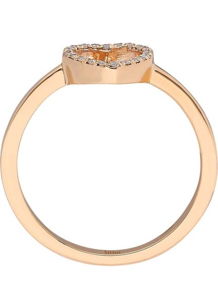 Pırlanta Kalp Yüzük 0405R0014 modelleri