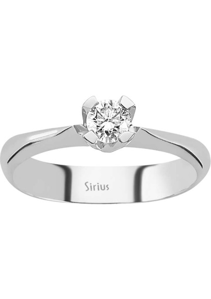 G Renk 0,22 Karat Pırlanta Tektaş Yüzük 0407R0017 fiyatları