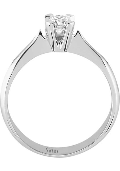 G Renk 0,22 Karat Pırlanta Tektaş Yüzük 0407R0017 modelleri