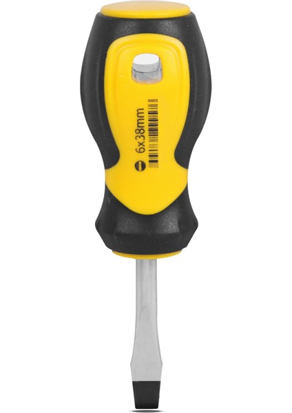 Klasik Topaç Düz Uçlu Tornavida 6X38 mm