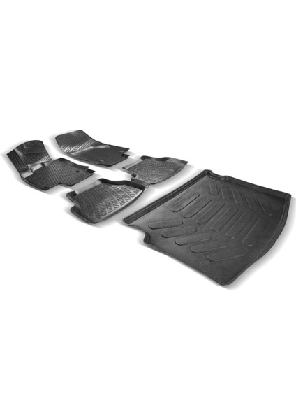 Range Rover Sport 3D Havuzlu Paspas 2005-2013 + Bagaj Havuzu