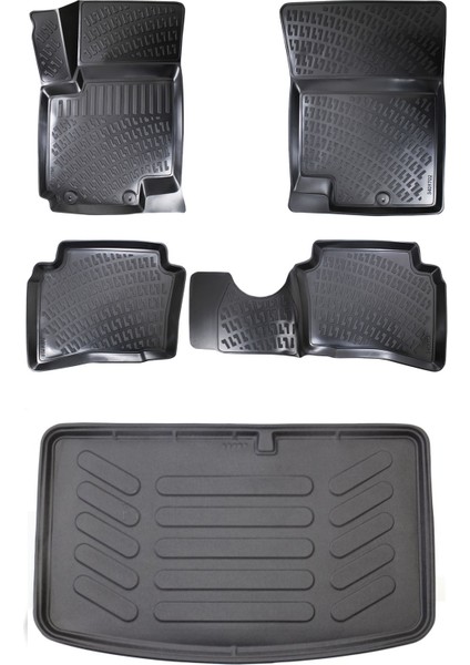 Hyundai I20 3D Havuzlu Paspas 2008-2014 + Bagaj Havuzu