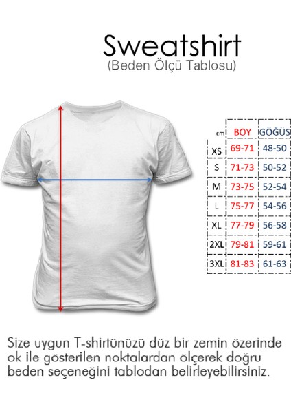 Fly Tshirt Kara Kuvvetleri Kadın Uzun Kollu Sweatshirt - Gri